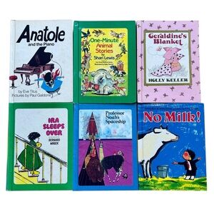 Vintage 80s/90s Hardcover Children’s Choice Bookclub Book Bundle